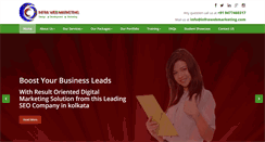 Desktop Screenshot of infrawebmarketing.com